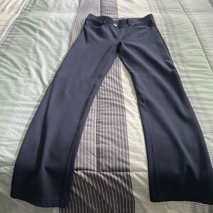 Betabrand navy stretchy pants